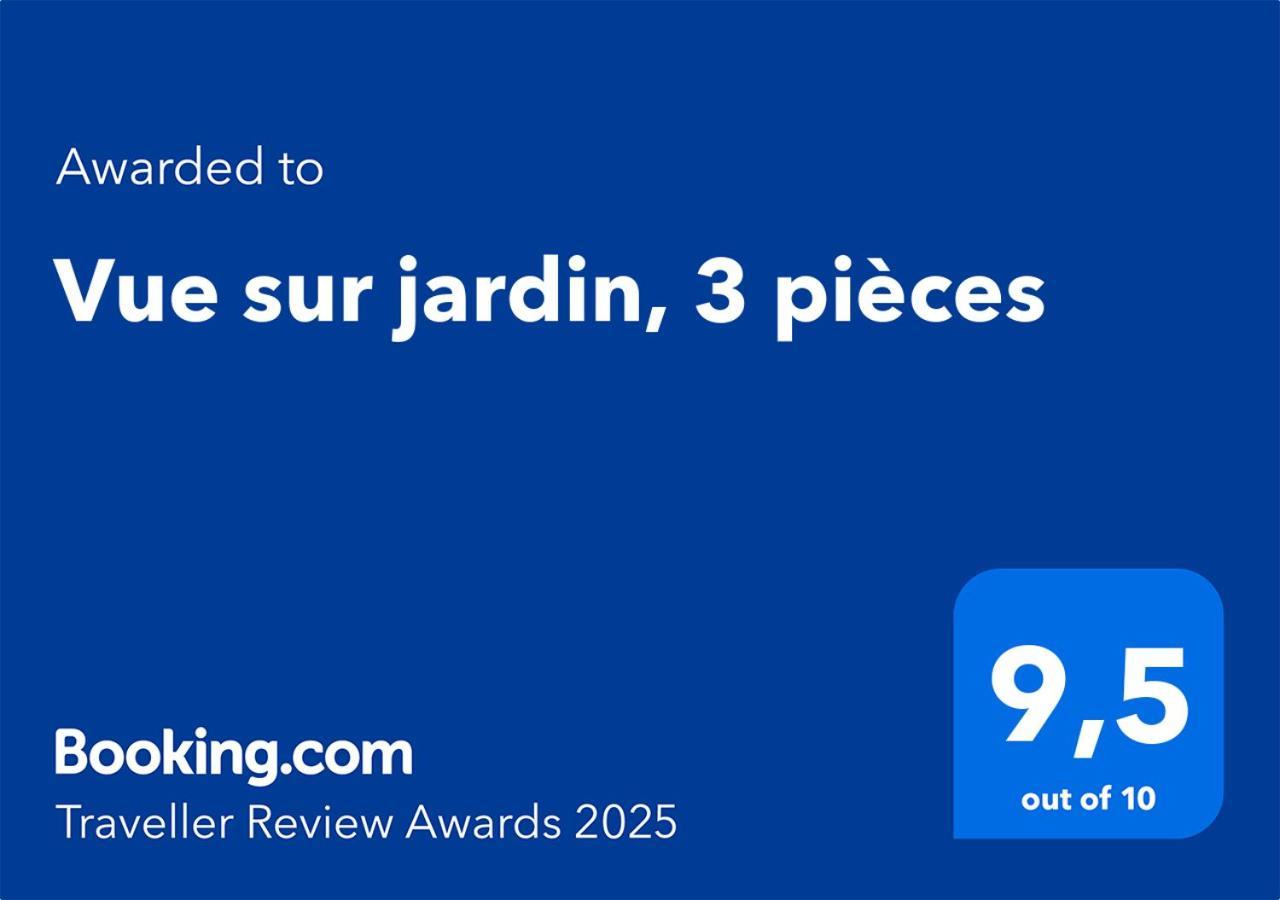 Vue Sur Jardin, 3 Pieces Lägenhet Paris Exteriör bild
